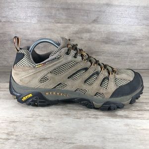 Merrell Moab Ventilator Low Hiking Shoe Vibram Sole Walnut Brown Men 9.5